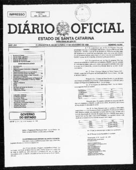 Diário Oficial do Estado de Santa Catarina. Ano 66. N° 16292 de 17/11/1999