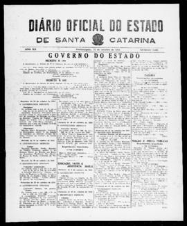 Diário Oficial do Estado de Santa Catarina. Ano 20. N° 5008 de 23/10/1953