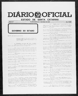 Diário Oficial do Estado de Santa Catarina. Ano 45. N° 11227 de 11/05/1979