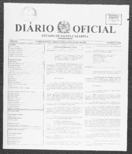 Diário Oficial do Estado de Santa Catarina. Ano 70. N° 17204 de 29/07/2003