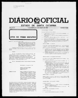 Diário Oficial do Estado de Santa Catarina. Ano 48. N° 12030 de 11/08/1982
