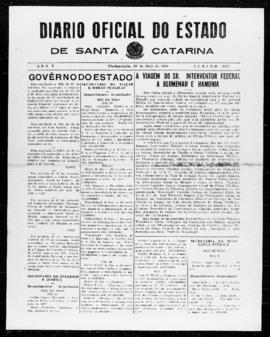 Diário Oficial do Estado de Santa Catarina. Ano 5. N° 1217 de 28/05/1938