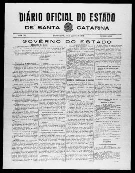 Diário Oficial do Estado de Santa Catarina. Ano 11. N° 2797 de 14/08/1944