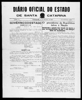 Diário Oficial do Estado de Santa Catarina. Ano 5. N° 1373 de 15/12/1938