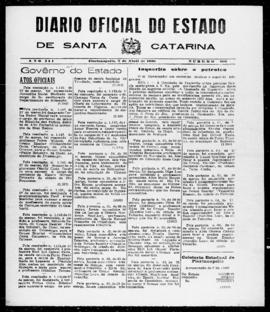Diário Oficial do Estado de Santa Catarina. Ano 3. N° 606 de 02/04/1936