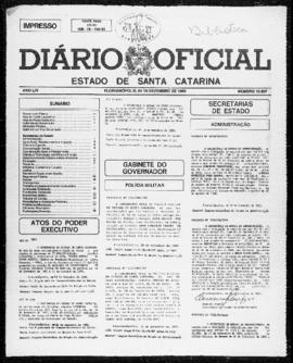 Diário Oficial do Estado de Santa Catarina. Ano 54. N° 13837 de 04/12/1989