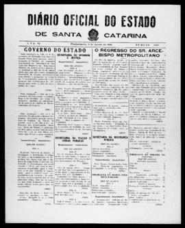 Diário Oficial do Estado de Santa Catarina. Ano 6. N° 1560 de 08/08/1939