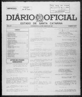 Diário Oficial do Estado de Santa Catarina. Ano 57. N° 14617 de 29/01/1993