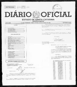 Diário Oficial do Estado de Santa Catarina. Ano 69. N° 16933 de 25/06/2002