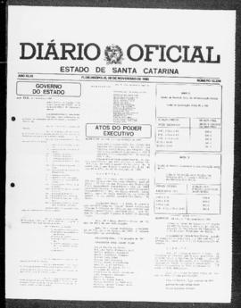 Diário Oficial do Estado de Santa Catarina. Ano 49. N° 12334 de 08/11/1983
