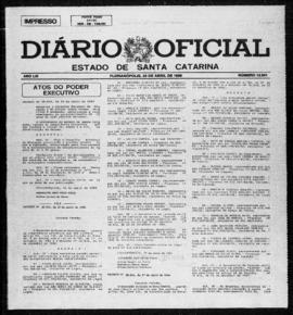 Diário Oficial do Estado de Santa Catarina. Ano 53. N° 12941 de 23/04/1986