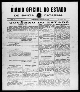 Diário Oficial do Estado de Santa Catarina. Ano 7. N° 1828 de 16/08/1940