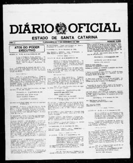 Diário Oficial do Estado de Santa Catarina. Ano 51. N° 12606 de 11/12/1984