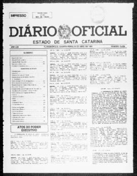 Diário Oficial do Estado de Santa Catarina. Ano 62. N° 15158 de 05/04/1995