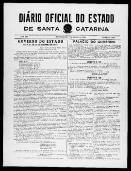 Diário Oficial do Estado de Santa Catarina. Ano 14. N° 3623 de 09/01/1948