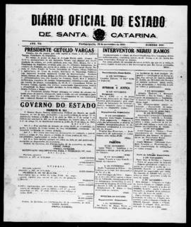 Diário Oficial do Estado de Santa Catarina. Ano 7. N° 1897 de 26/11/1940