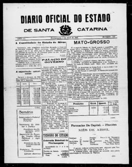 Diário Oficial do Estado de Santa Catarina. Ano 2. N° 316 de 03/04/1935