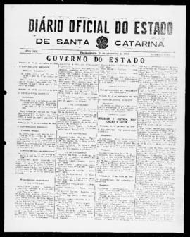 Diário Oficial do Estado de Santa Catarina. Ano 19. N° 4783 de 14/11/1952