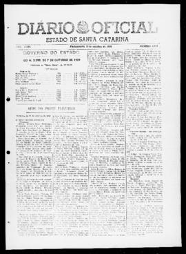 Diário Oficial do Estado de Santa Catarina. Ano 26. N° 6434 de 29/10/1959