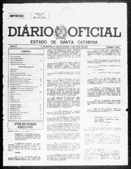 Diário Oficial do Estado de Santa Catarina. Ano 62. N° 15163 de 12/04/1995