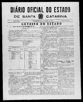 Diário Oficial do Estado de Santa Catarina. Ano 18. N° 4542 de 19/11/1951