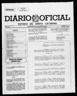 Diário Oficial do Estado de Santa Catarina. Ano 57. N° 14467 de 23/06/1992