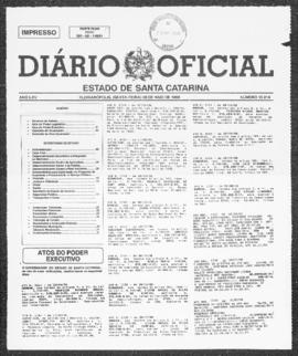Diário Oficial do Estado de Santa Catarina. Ano 65. N° 15914 de 08/05/1998