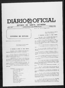 Diário Oficial do Estado de Santa Catarina. Ano 41. N° 10593 de 19/10/1976