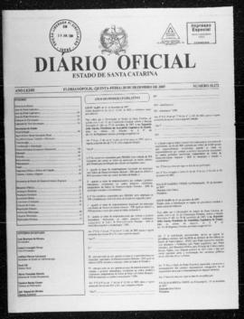 Diário Oficial do Estado de Santa Catarina. Ano 73. N° 18272 de 20/12/2007