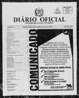 Diário Oficial do Estado de Santa Catarina. Ano 75. N° 18599 de 07/05/2009