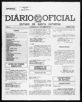 Diário Oficial do Estado de Santa Catarina. Ano 55. N° 14112 de 17/01/1991