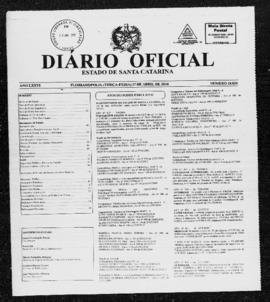 Diário Oficial do Estado de Santa Catarina. Ano 76. N° 18834 de 27/04/2010