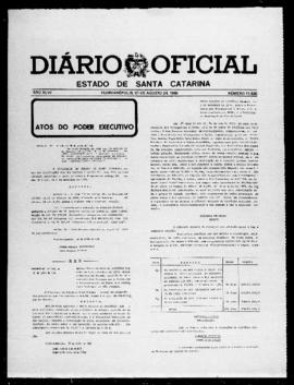 Diário Oficial do Estado de Santa Catarina. Ano 46. N° 11530 de 01/08/1980