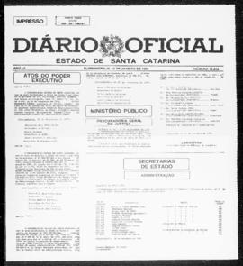 Diário Oficial do Estado de Santa Catarina. Ano 52. N° 12868 de 03/01/1986