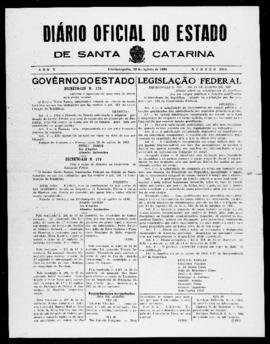 Diário Oficial do Estado de Santa Catarina. Ano 5. N° 1285 de 23/08/1938