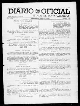 Diário Oficial do Estado de Santa Catarina. Ano 31. N° 7670 de 20/10/1964
