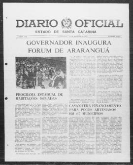 Diário Oficial do Estado de Santa Catarina. Ano 40. N° 10115 de 13/11/1974