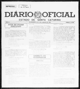 Diário Oficial do Estado de Santa Catarina. Ano 52. N° 12880 de 21/01/1986