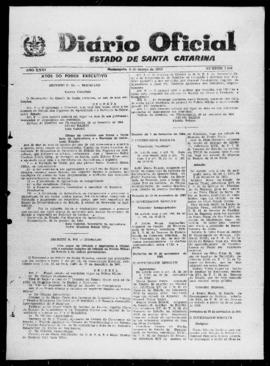 Diário Oficial do Estado de Santa Catarina. Ano 31. N° 7498 de 05/03/1964