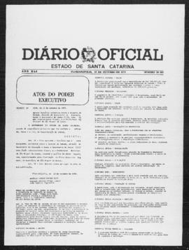 Diário Oficial do Estado de Santa Catarina. Ano 41. N° 10596 de 22/10/1976