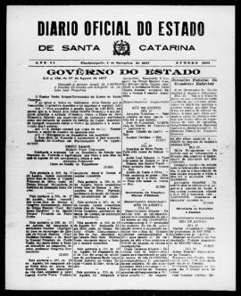 Diário Oficial do Estado de Santa Catarina. Ano 4. N° 1009 de 01/09/1937