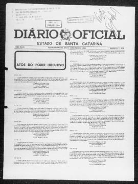 Diário Oficial do Estado de Santa Catarina. Ano 46. N° 11406 de 31/01/1980