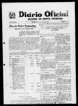 Diário Oficial do Estado de Santa Catarina. Ano 30. N° 7345 de 01/08/1963