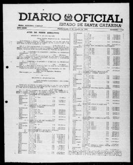 Diário Oficial do Estado de Santa Catarina. Ano 31. N° 7729 de 12/01/1965