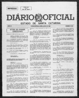 Diário Oficial do Estado de Santa Catarina. Ano 55. N° 13731 de 28/06/1989