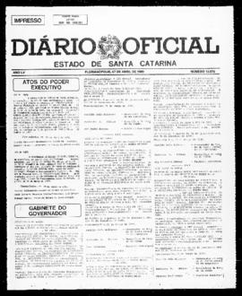 Diário Oficial do Estado de Santa Catarina. Ano 55. N° 13676 de 07/04/1989