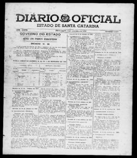 Diário Oficial do Estado de Santa Catarina. Ano 27. N° 6677 de 08/11/1960
