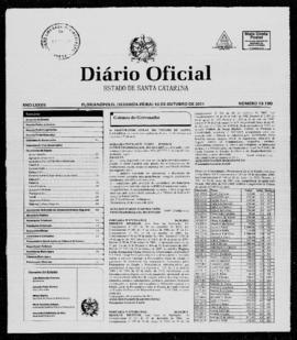 Diário Oficial do Estado de Santa Catarina. Ano 77. N° 19190 de 10/10/2011