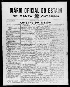 Diário Oficial do Estado de Santa Catarina. Ano 18. N° 4580 de 16/01/1952