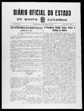 Diário Oficial do Estado de Santa Catarina. Ano 6. N° 1454 de 25/03/1939